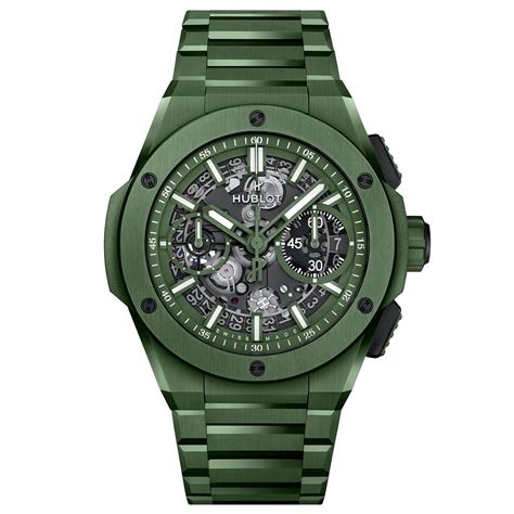 hublot big bang integral green ceramic|hublot big bang unico integral.